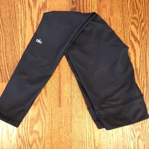 ALO black full length leggings